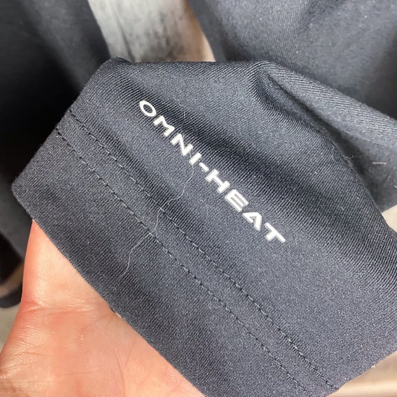Columbia Omni Heat Black Zip Pullover Size XXL - Picture 7 of 13